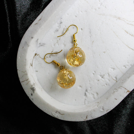 Golden Syrup Earrings