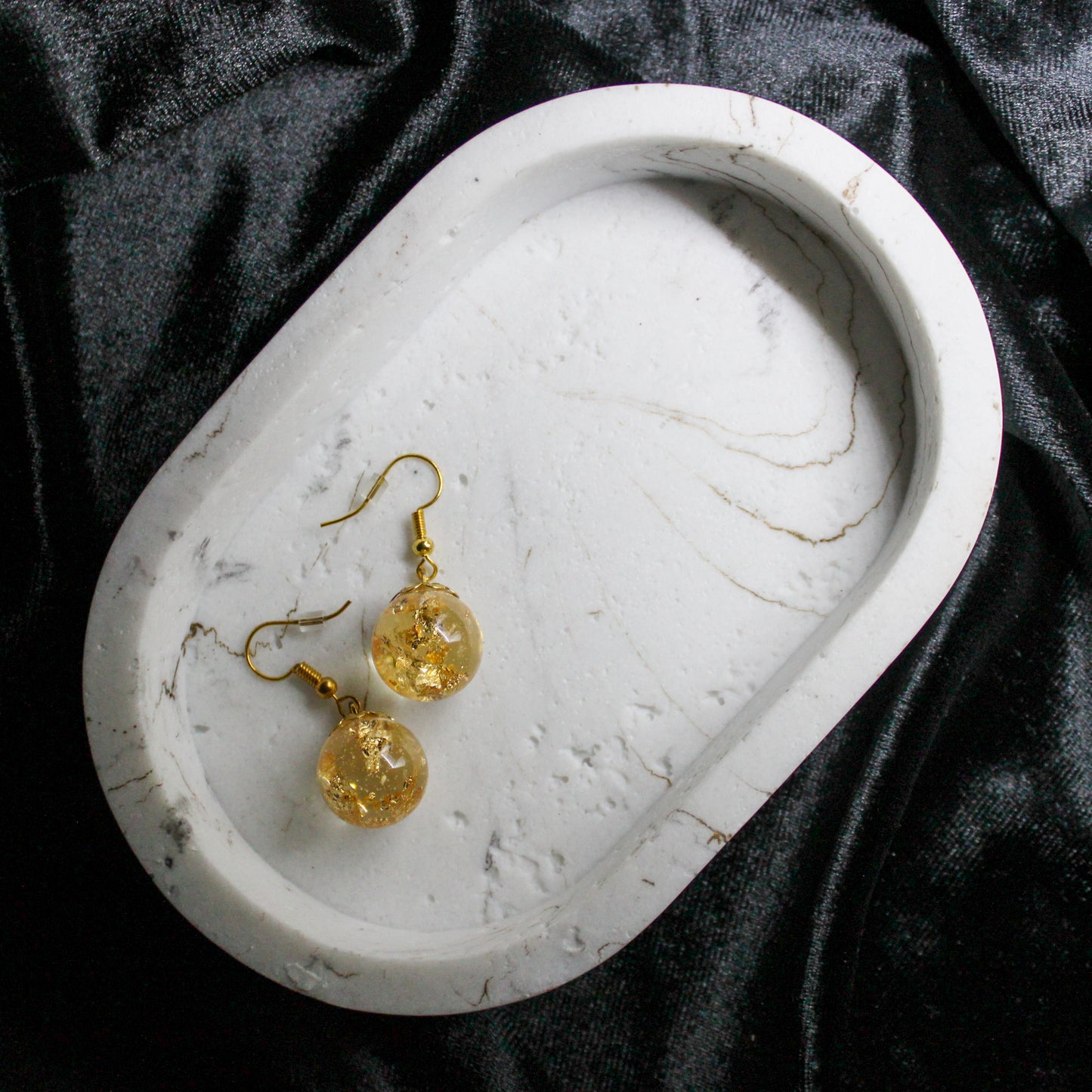 Golden Syrup Earrings