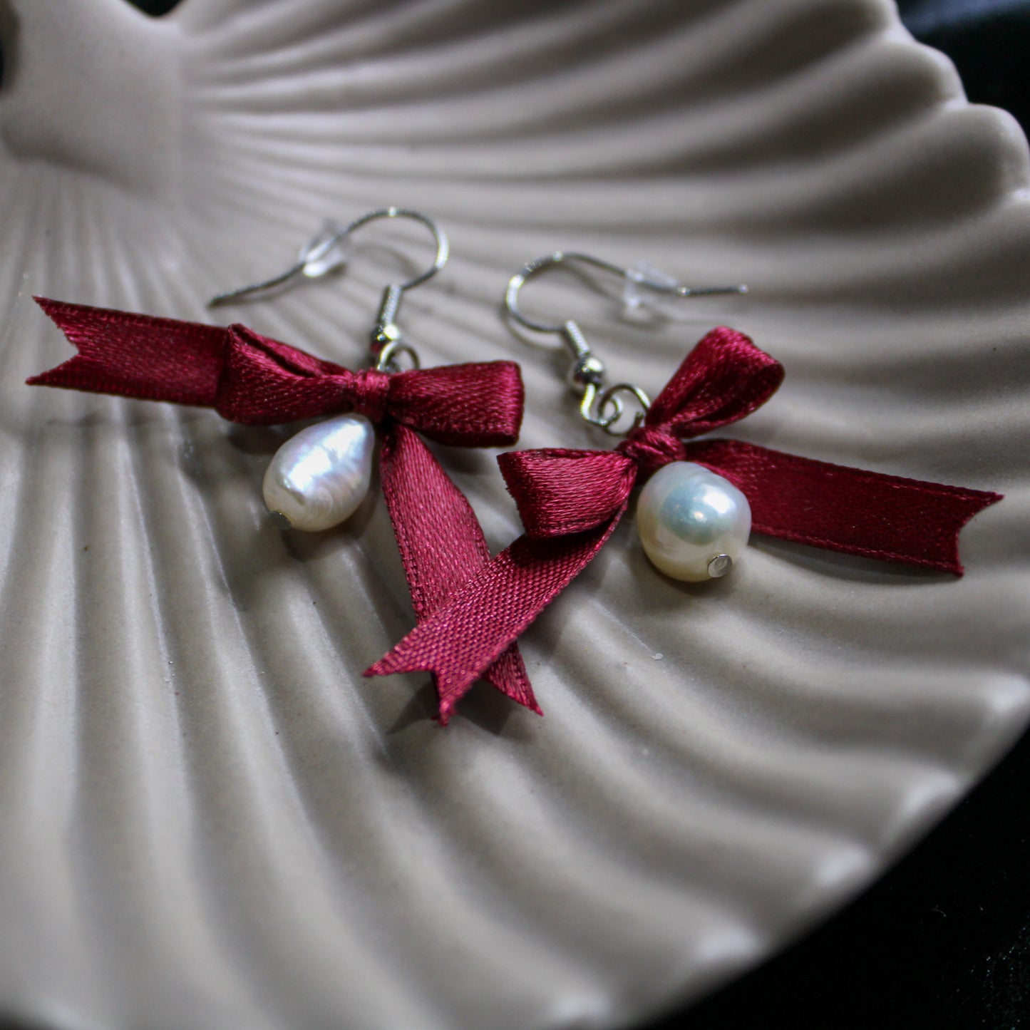 Red Eyes of the Sea Earrings