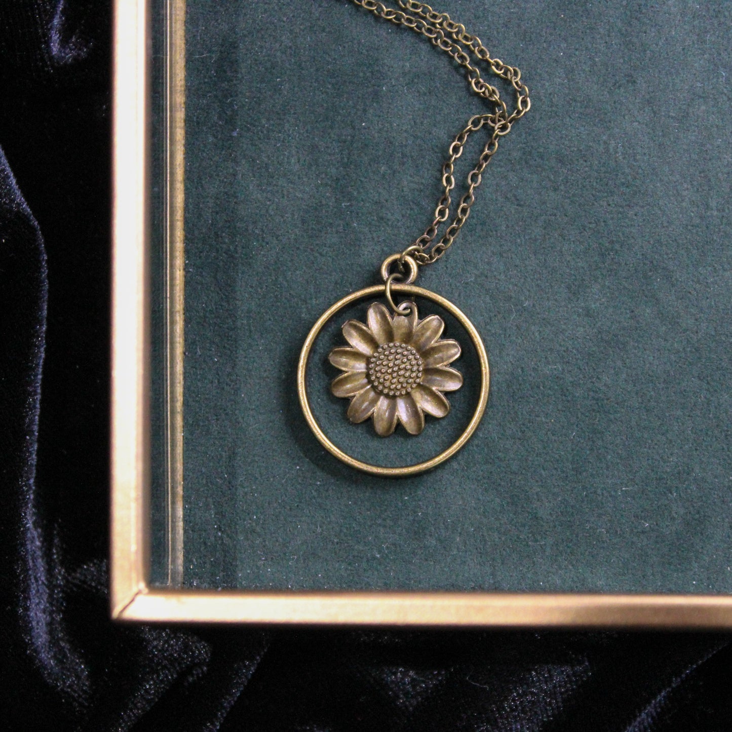 Sunflower Necklace